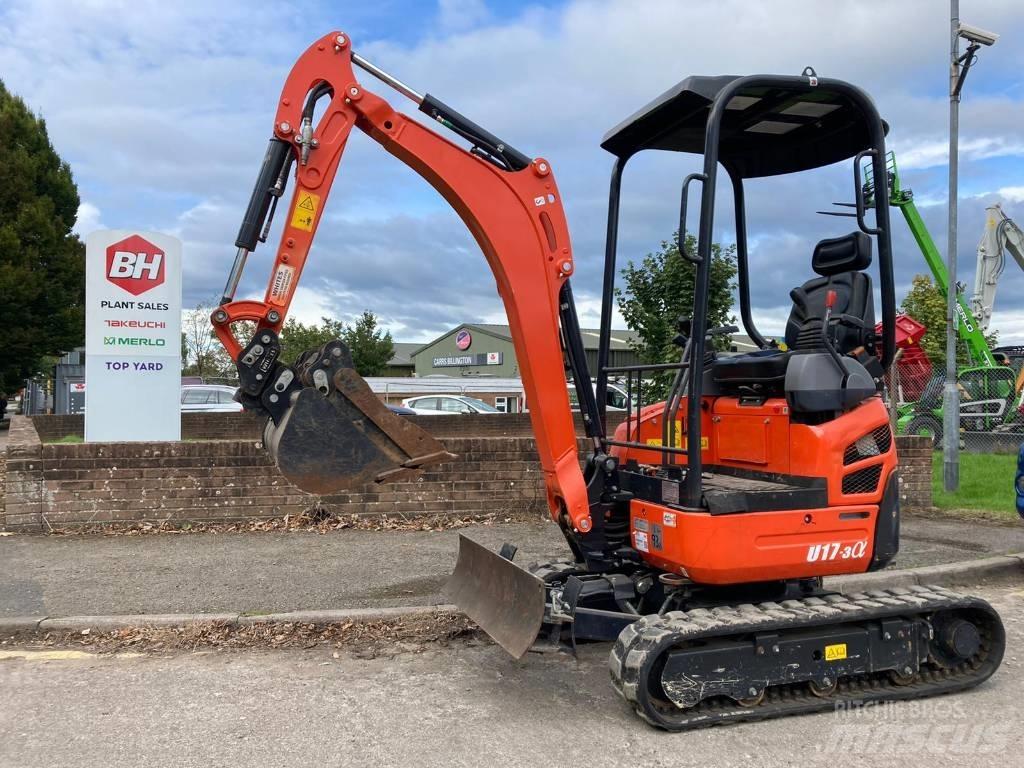 Kubota U 17-3 Mini rýpadla < 7t