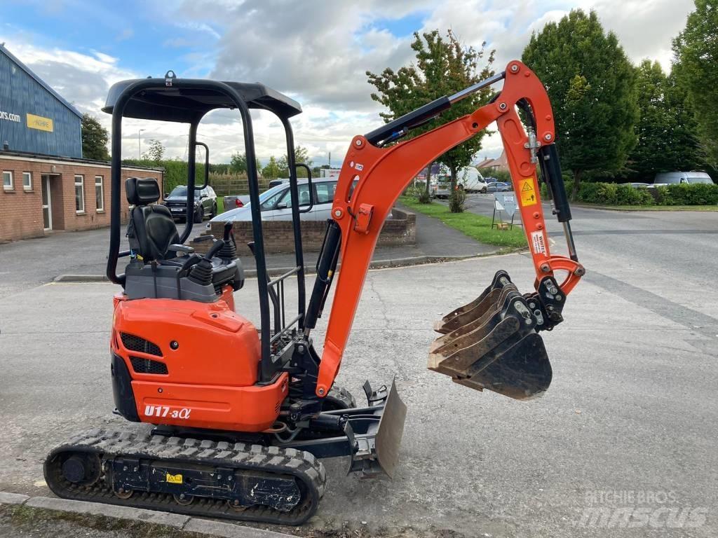 Kubota U 17-3 Mini rýpadla < 7t
