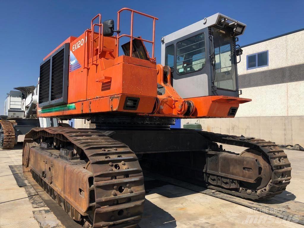 Hitachi EX 1200-5 D Pásová rýpadla