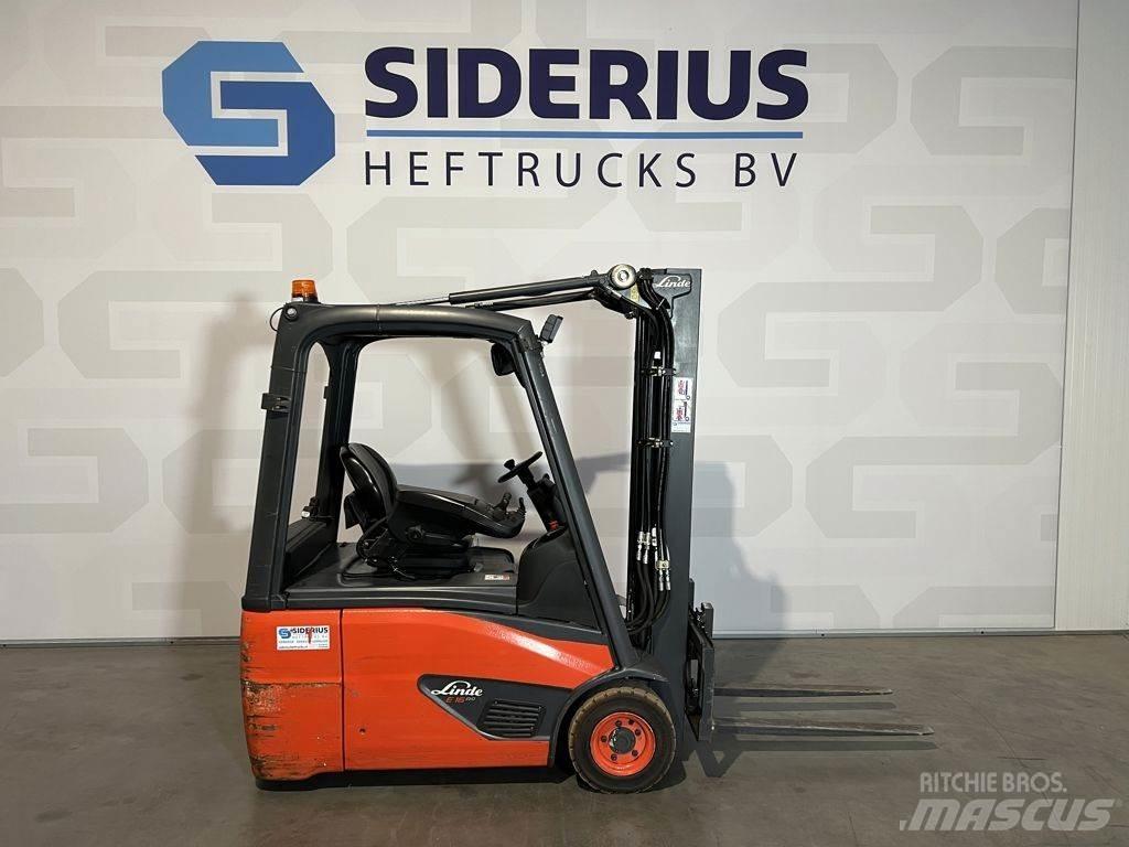 Linde E16 Akumulátorové vozíky