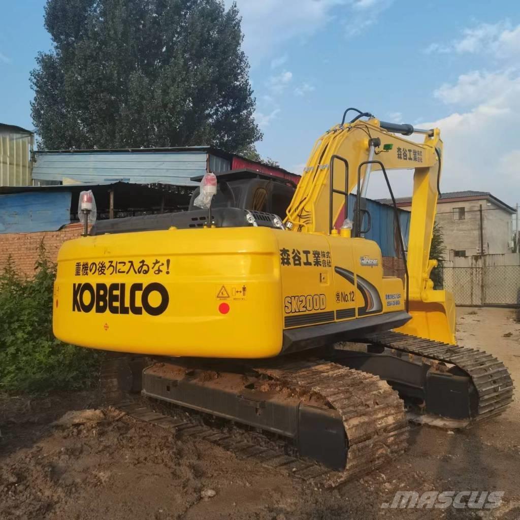Kobelco SK 200 D Pásová rýpadla