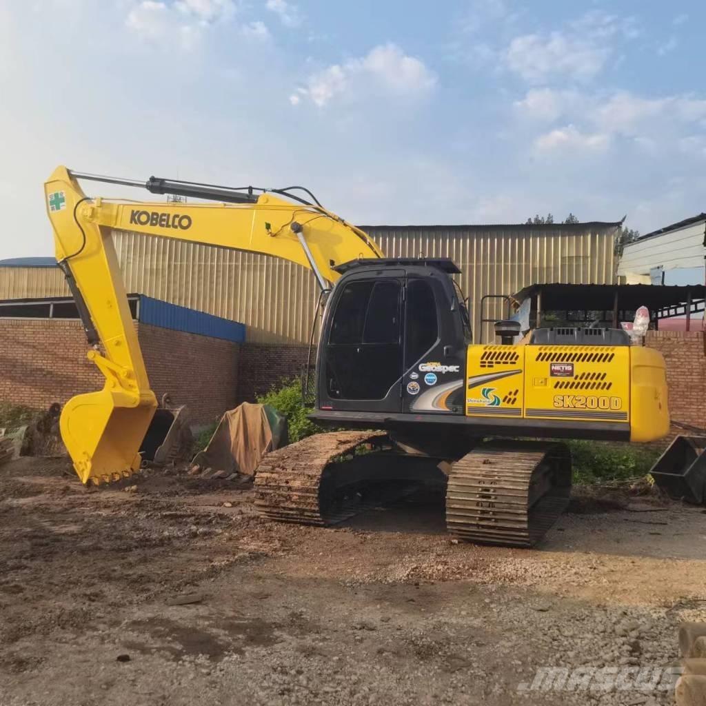 Kobelco SK 200 D Pásová rýpadla