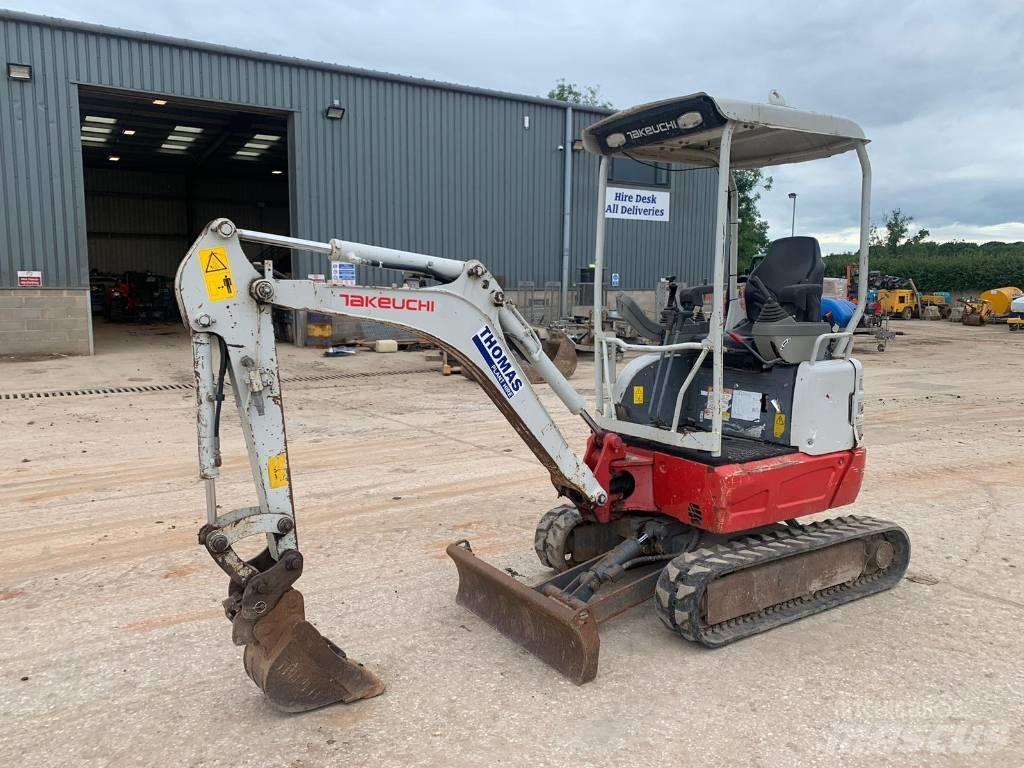 Takeuchi TB 215 R Mini rýpadla < 7t