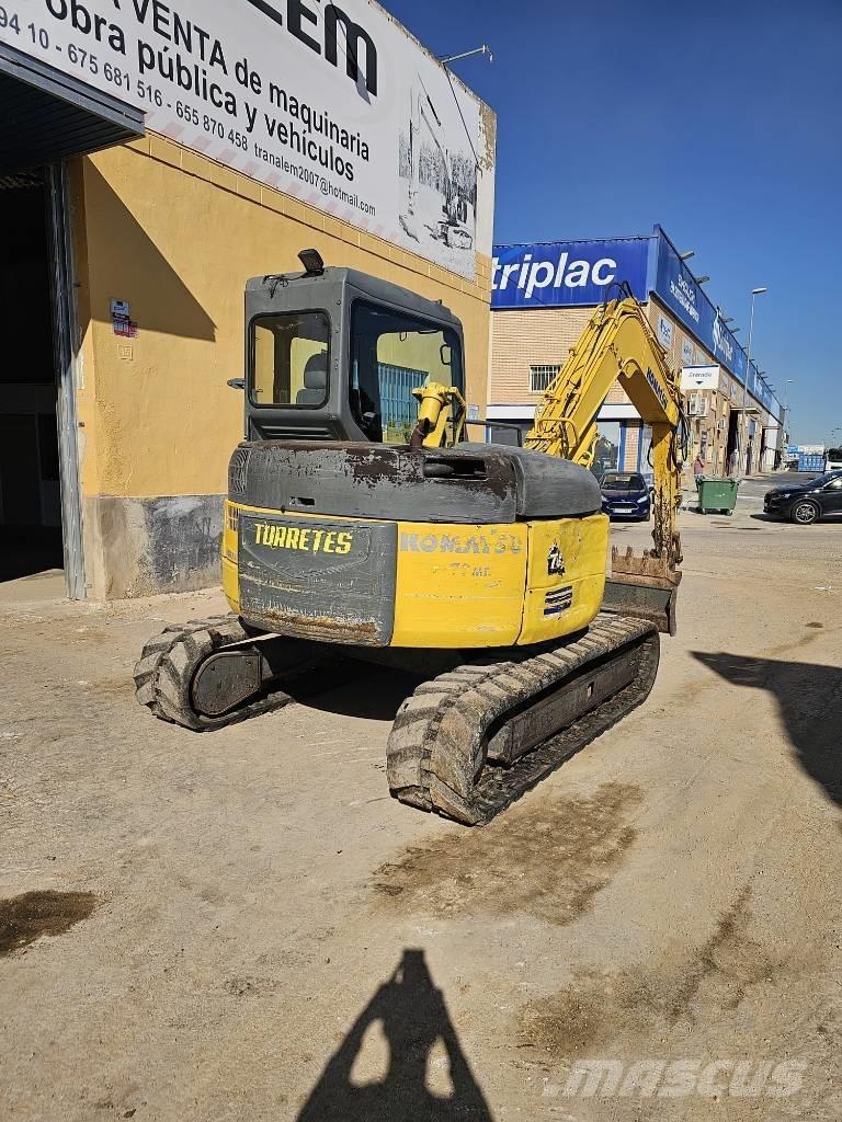 Komatsu PC 78 MR Midi rýpadla 7t - 12t