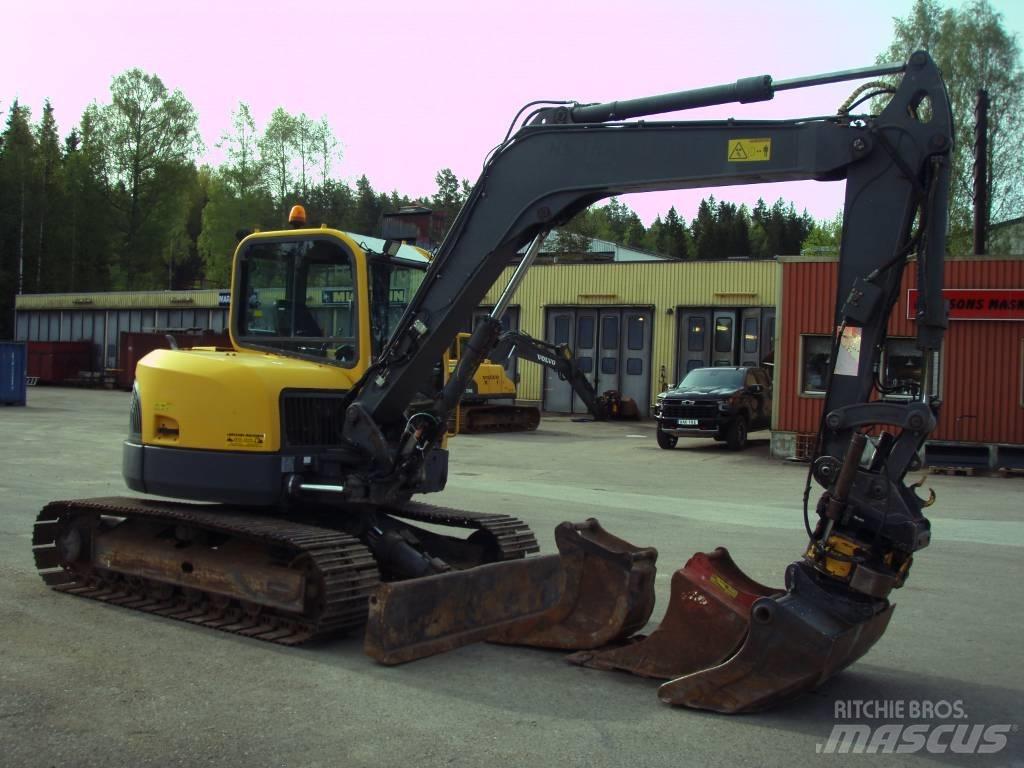 Volvo ECR 88 Midi rýpadla 7t - 12t