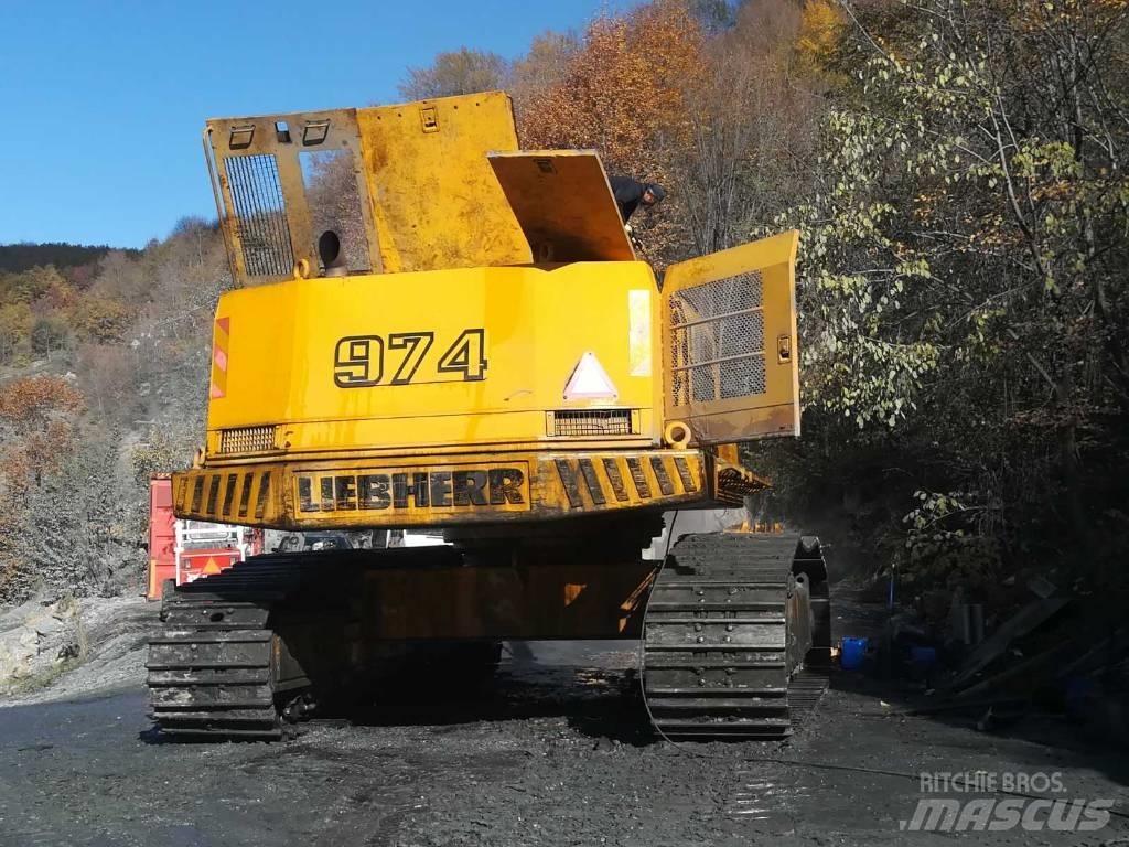Liebherr 974 Pásová rýpadla