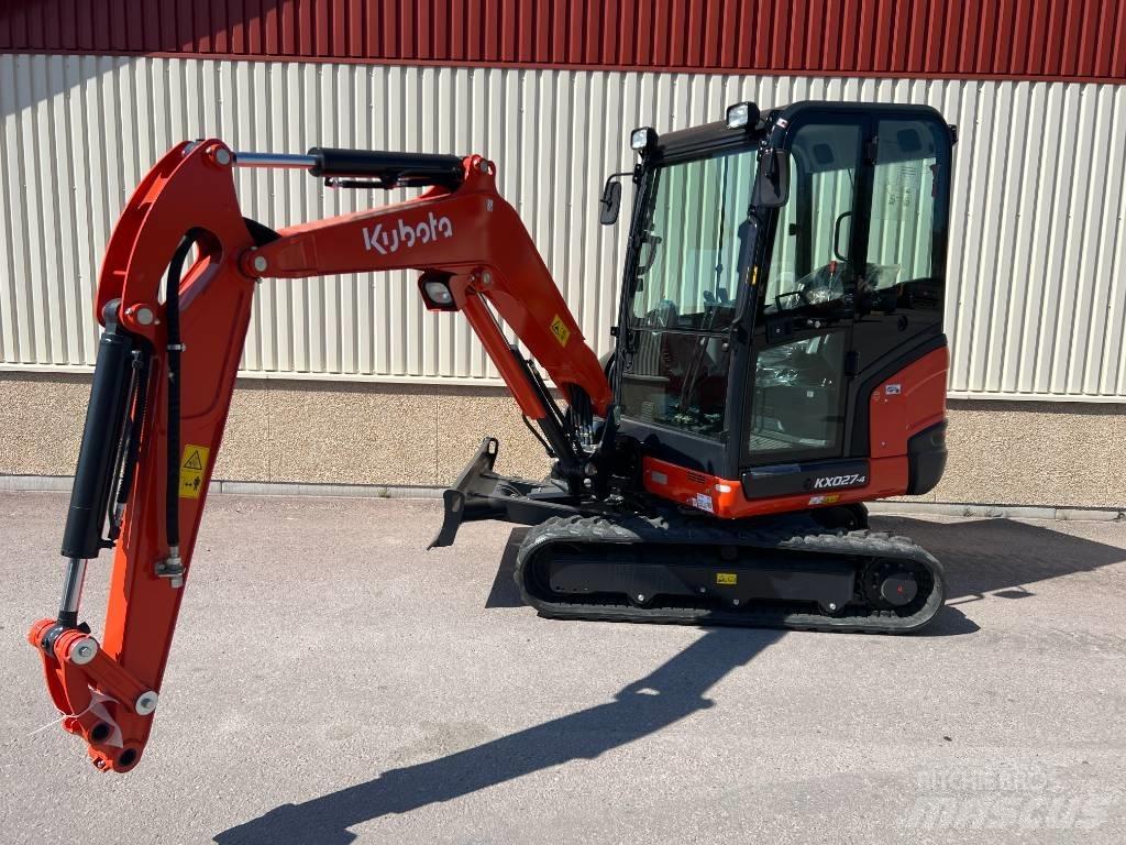 Kubota KX 027-4 Mini rýpadla < 7t