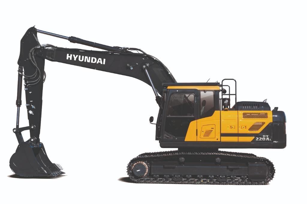 Hyundai HX 220 AL Pásová rýpadla