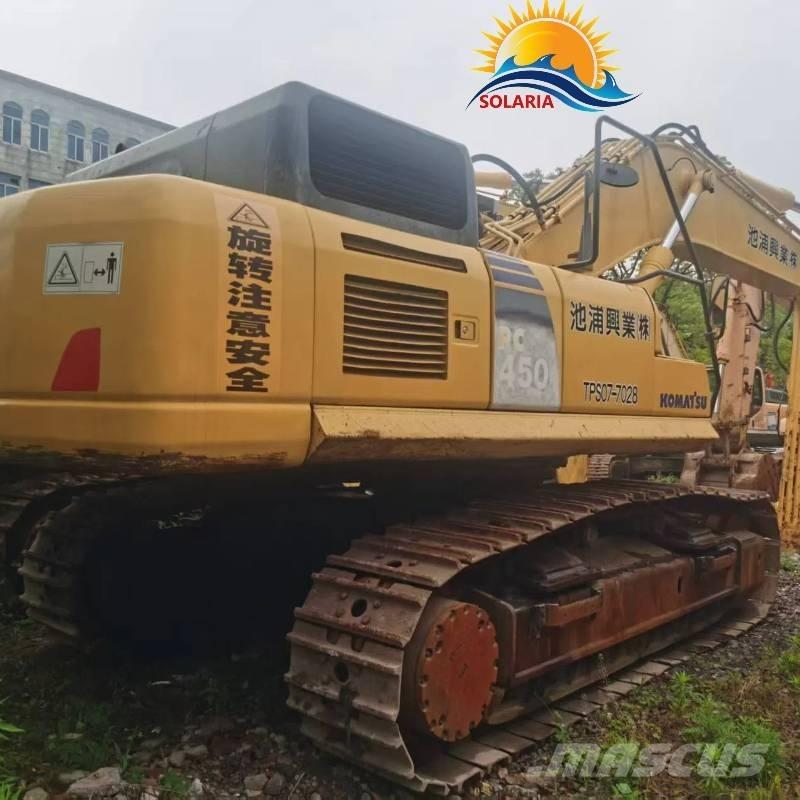 Komatsu PC 450-8 Pásová rýpadla