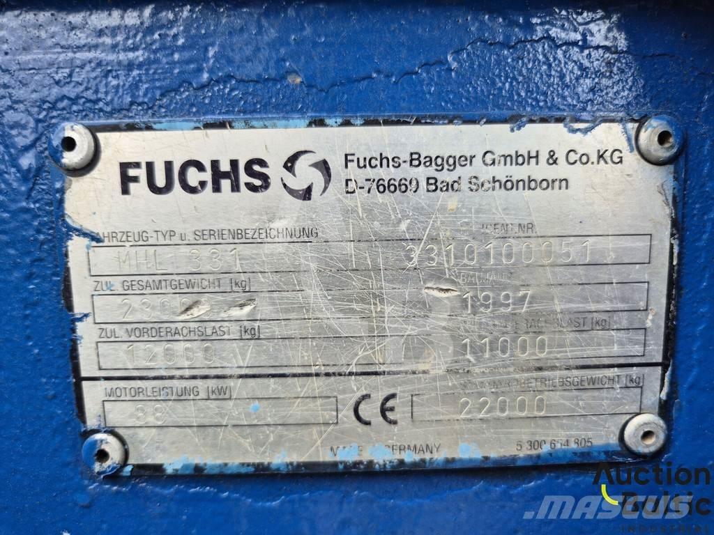 Fuchs MHL 331 Kolová rýpadla