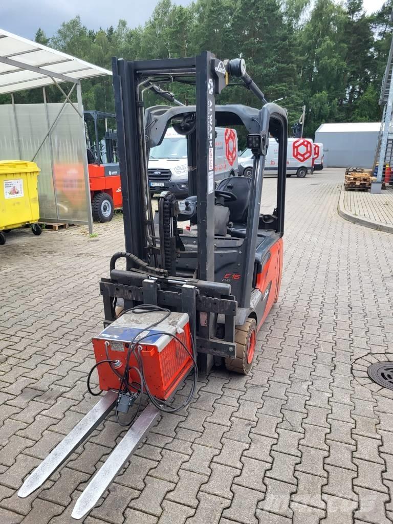 Linde E16 Akumulátorové vozíky