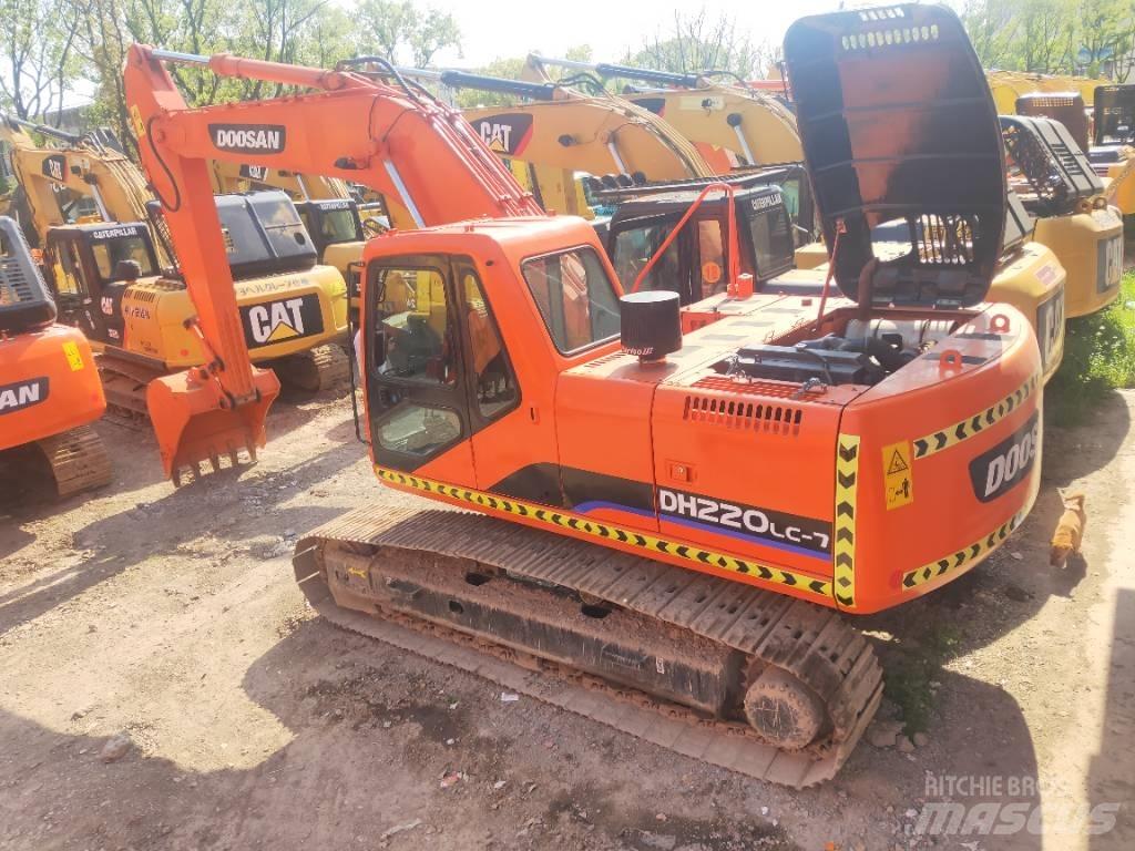 Doosan DH220LC-7 Pásová rýpadla
