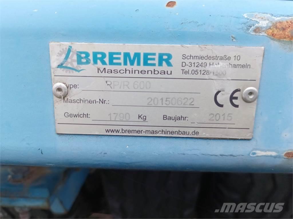 Bremer FRP/R 600 Další válce