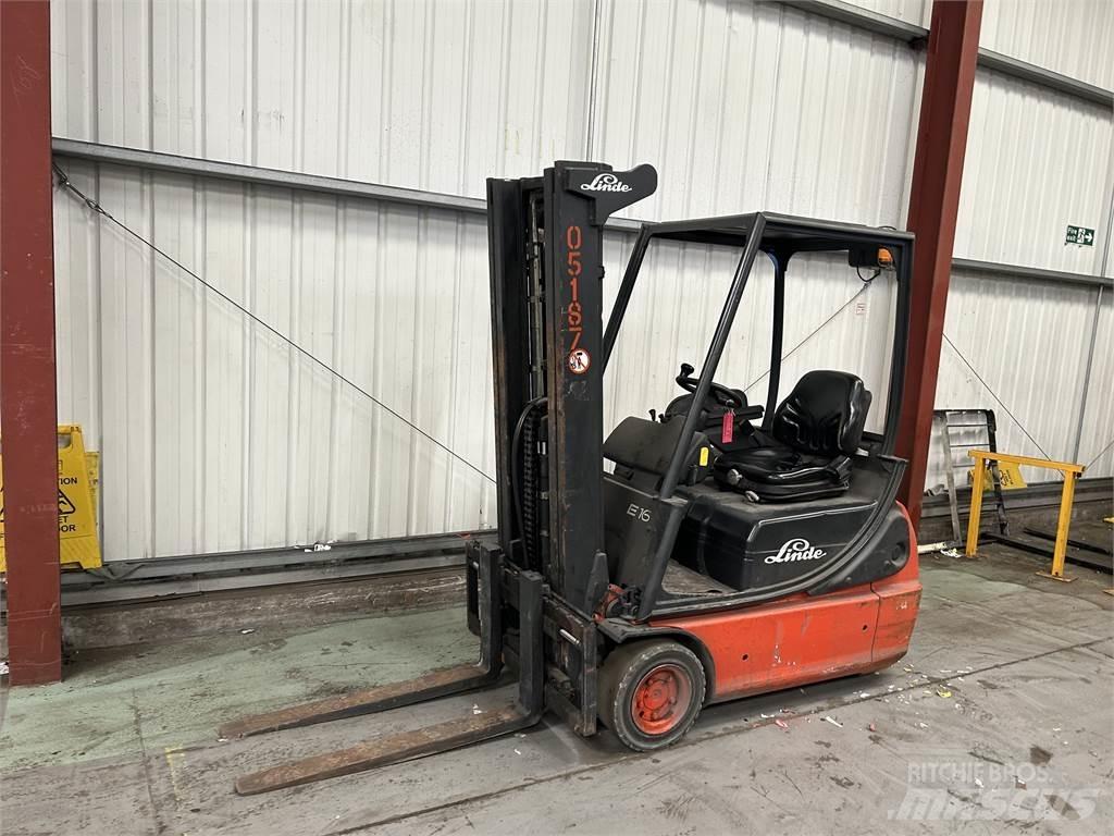 Linde E16C-02 Akumulátorové vozíky