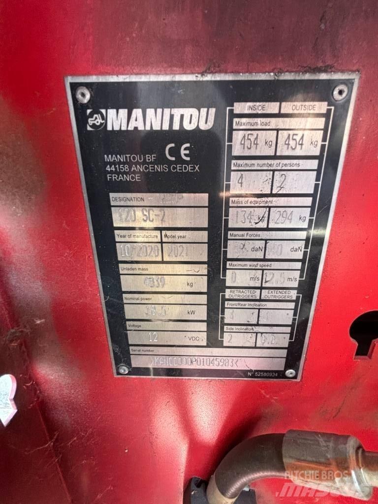 Manitou SC 120 Nůžková zvedací plošina