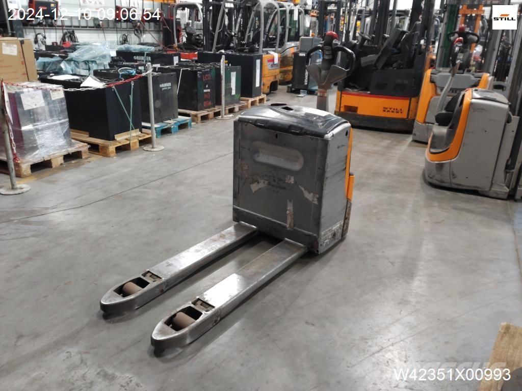 Still EXU16 Ručně vedené vysokozdvižné vozíky