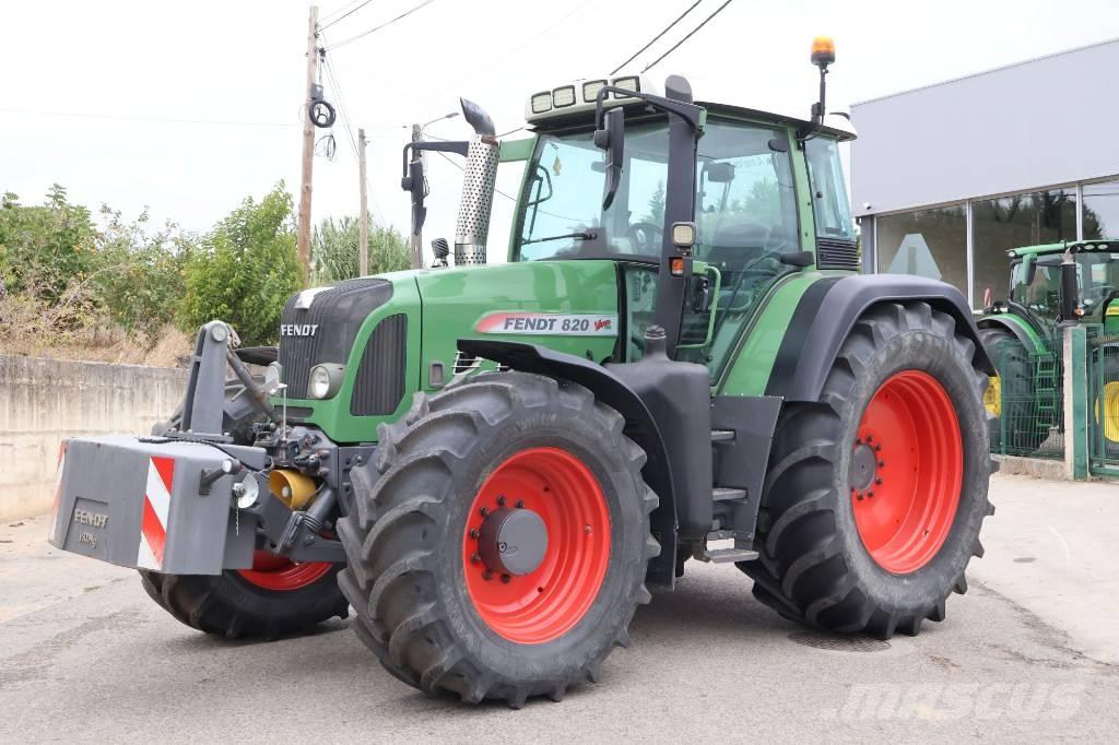 Fendt 820 Vario TMS Traktory