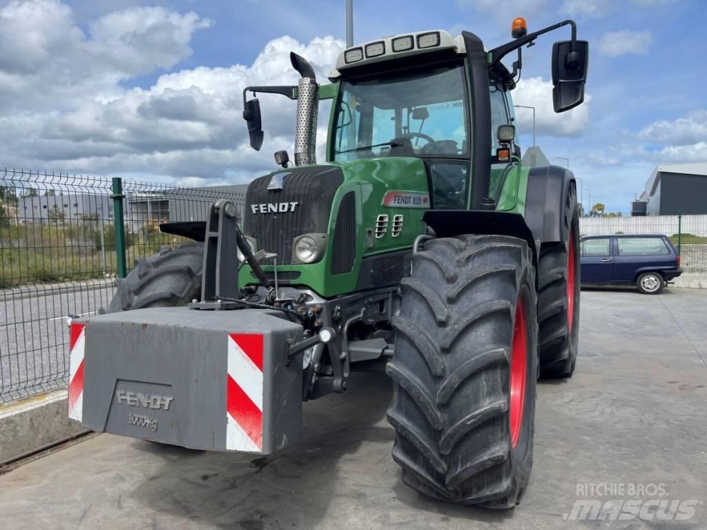 Fendt 820 Vario TMS Traktory