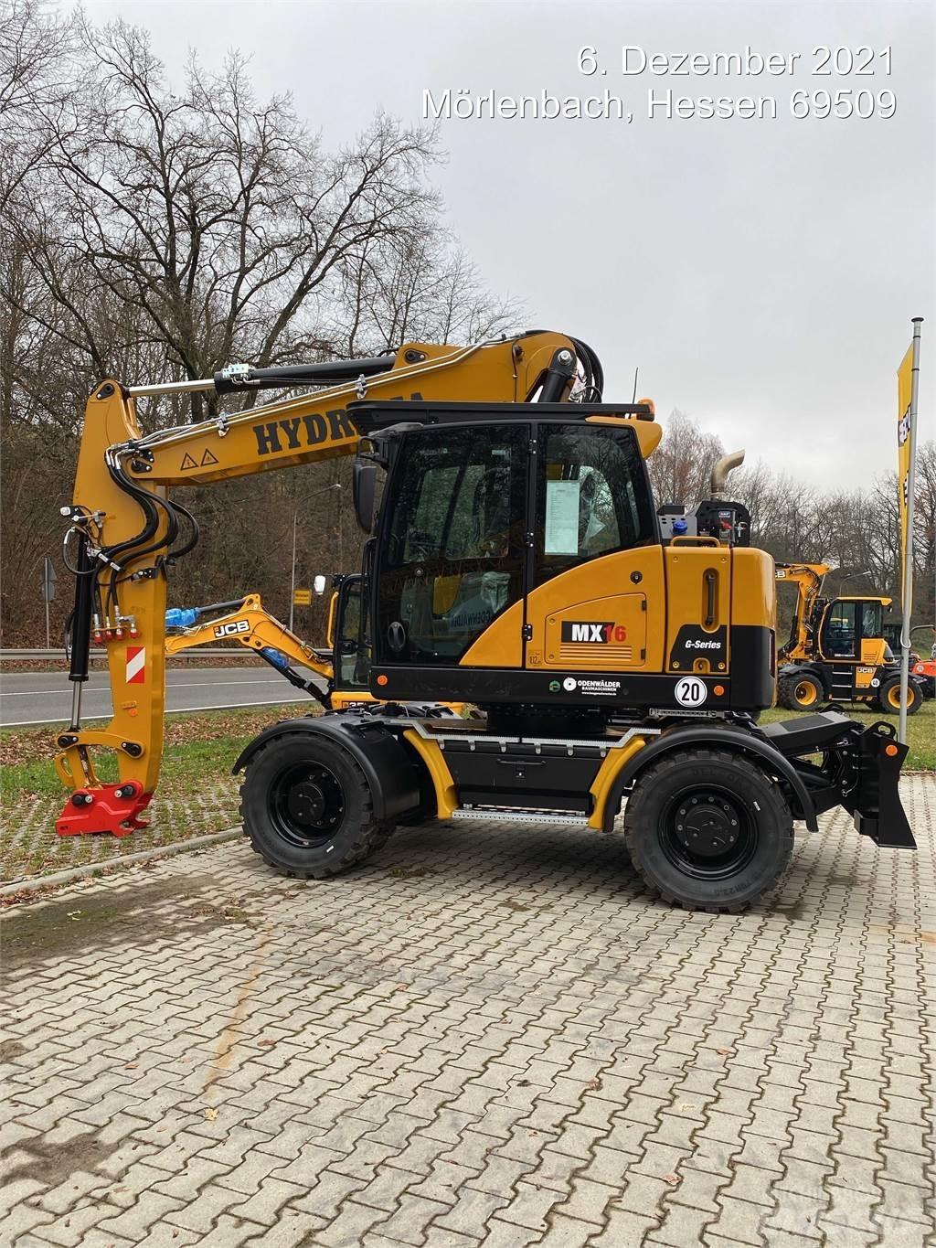 Hydrema MX16G Kolová rýpadla