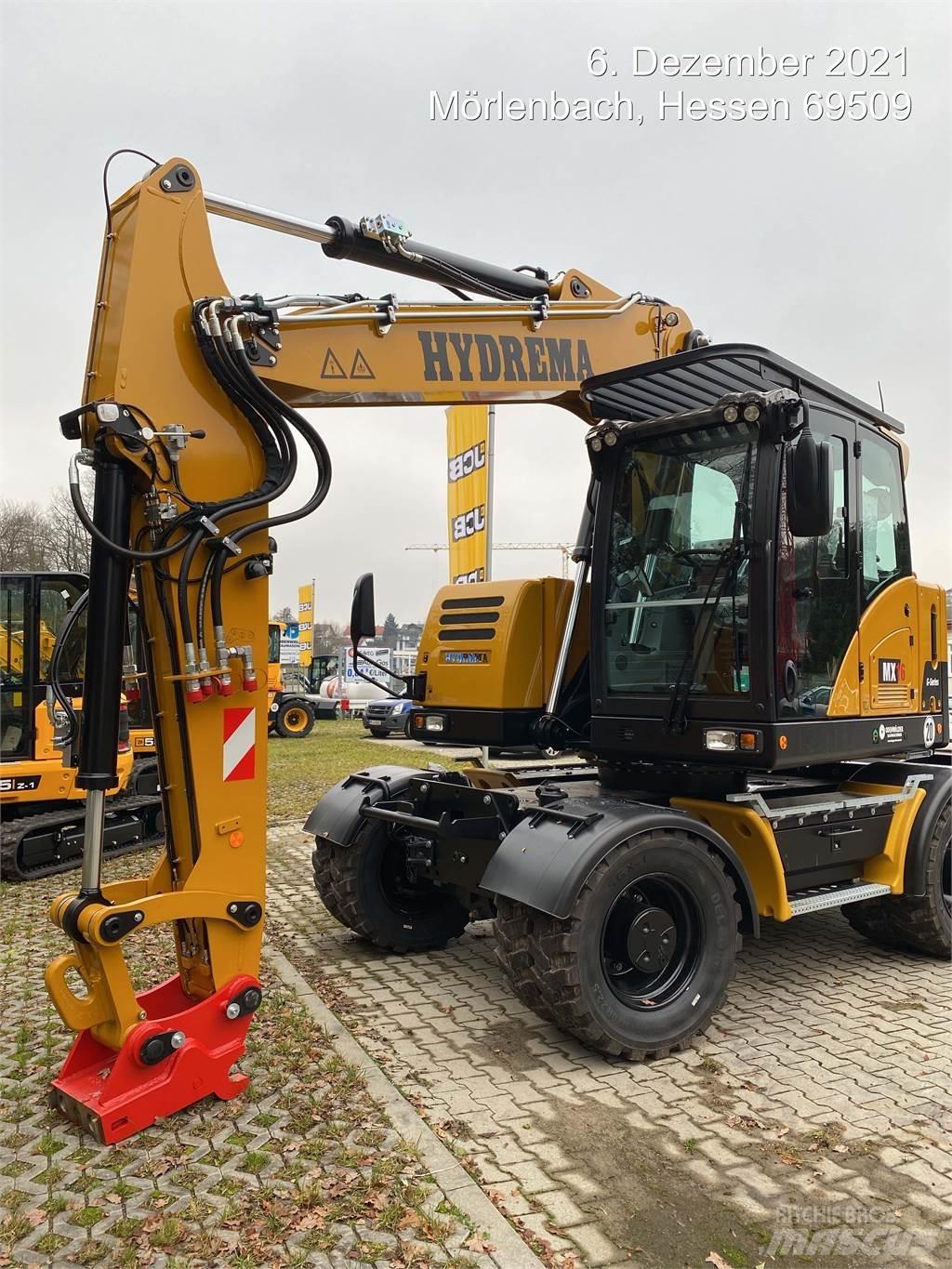 Hydrema MX16G Kolová rýpadla