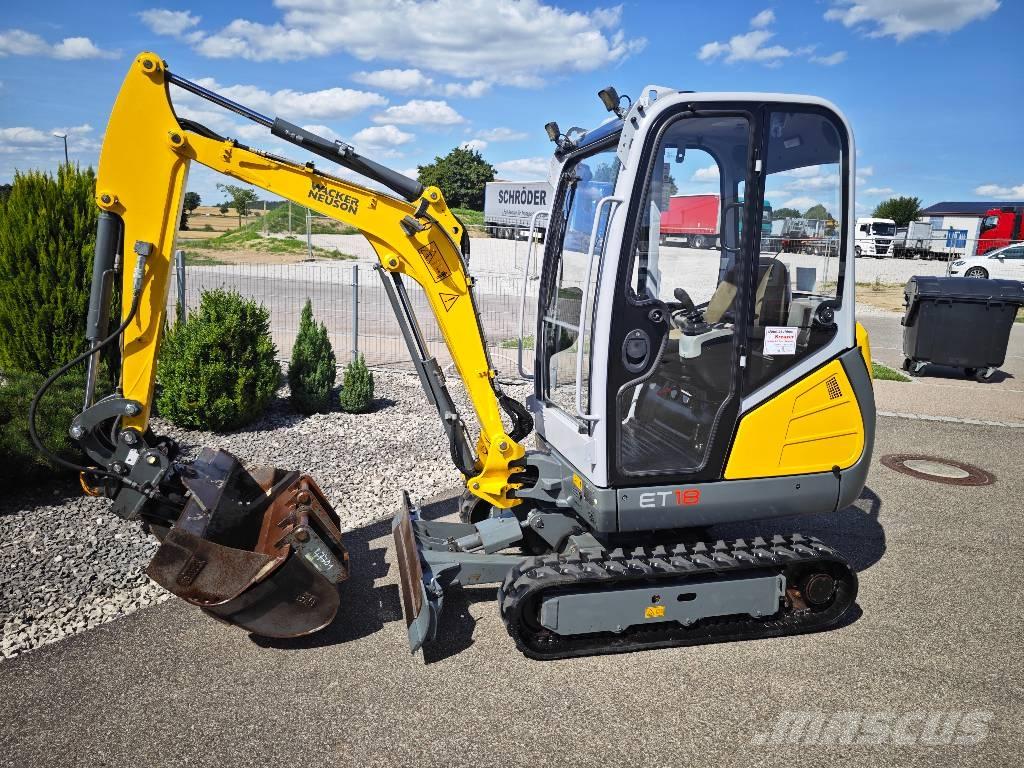 Wacker Neuson ET 18 Pásová rýpadla