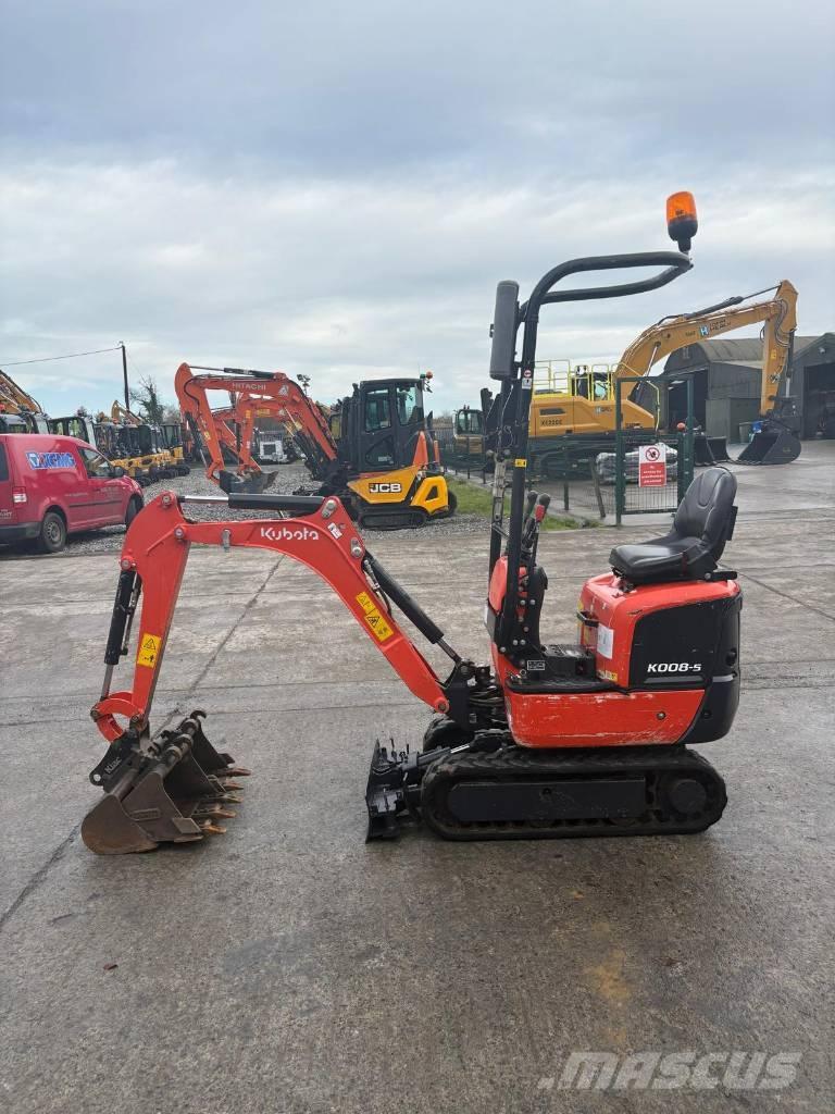 Kubota K008-5 Mini rýpadla < 7t