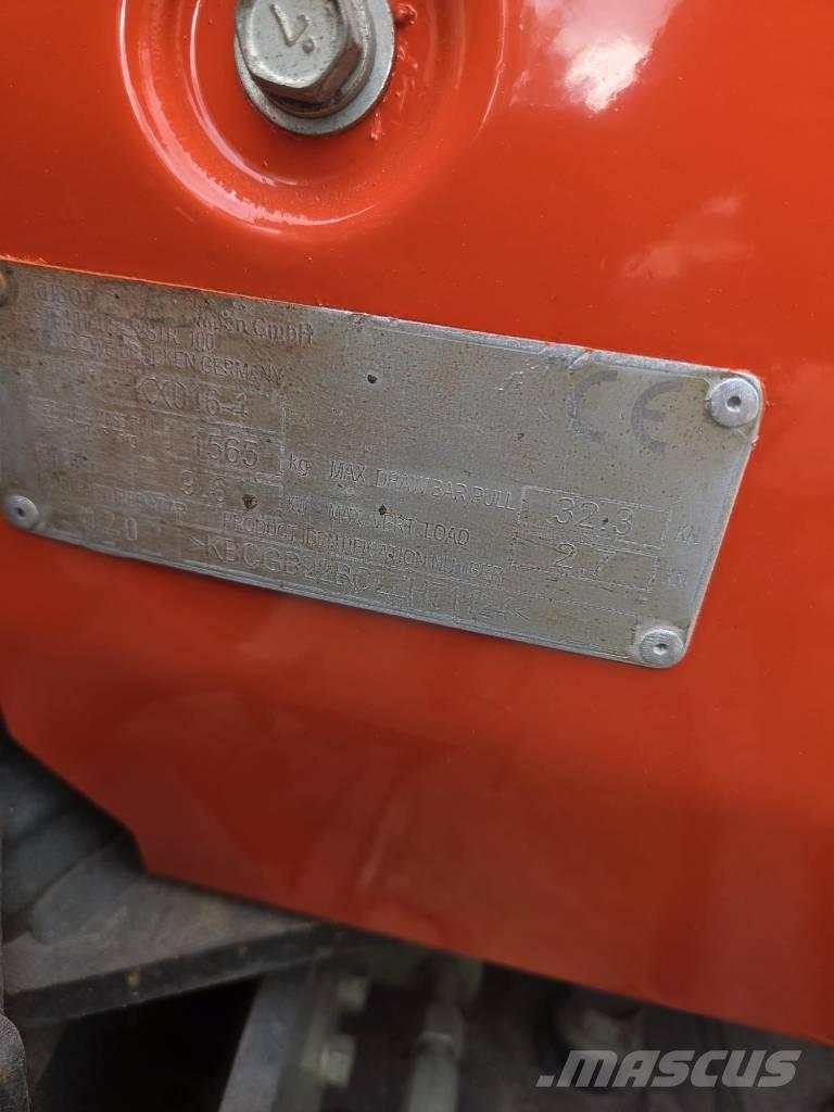 Kubota KX 016-4 Mini rýpadla < 7t