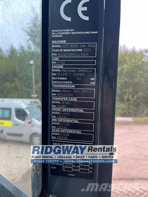 Bell B 20 Kloubové dempry