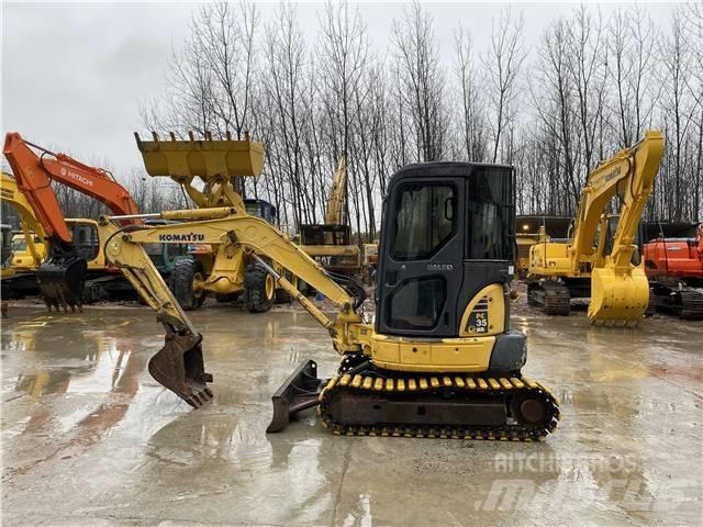 Komatsu PC35MR-2 Mini rýpadla < 7t