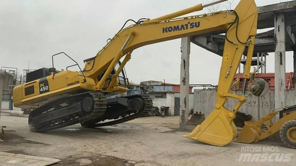 Komatsu PC 450 Pásová rýpadla