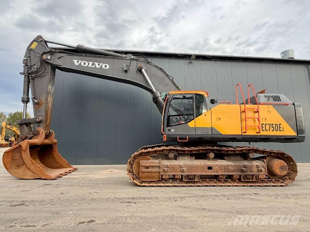 Volvo EC750E L Pásová rýpadla