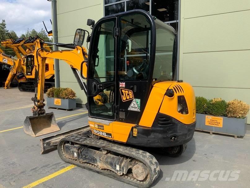 JCB 8026 CTS Mini rýpadla < 7t