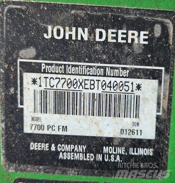 John Deere 7700 Sekačky fervejí