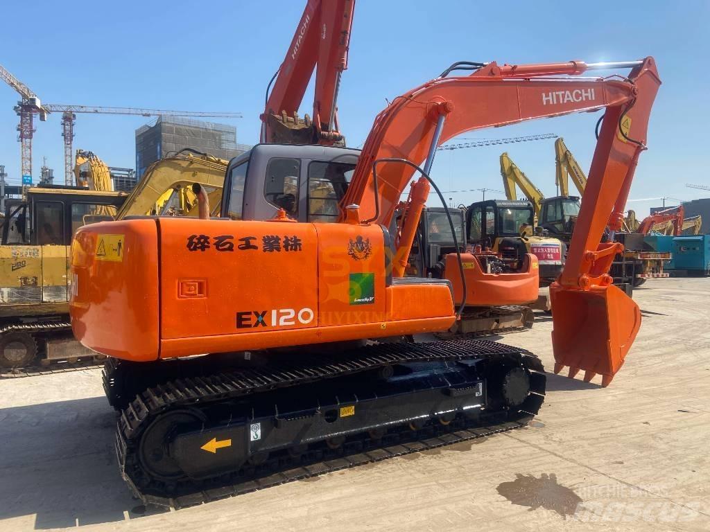 Hitachi EX 120 Pásová rýpadla