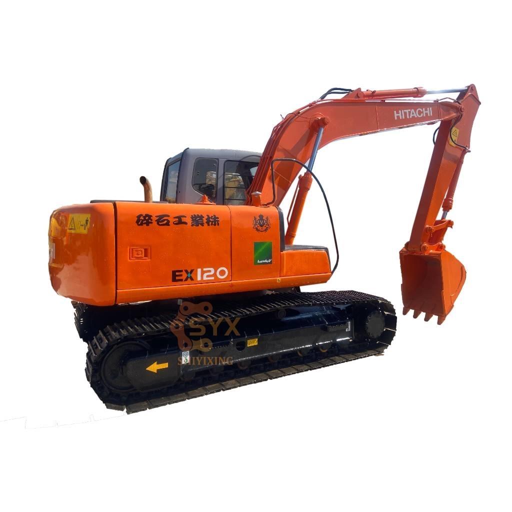 Hitachi EX 120 Pásová rýpadla