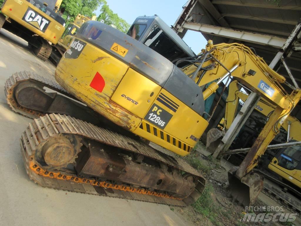 Komatsu PC 128 US Pásová rýpadla