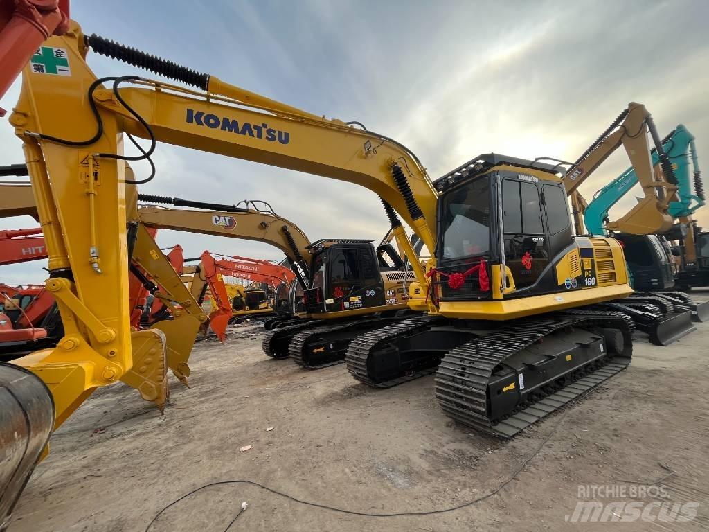 Komatsu PC 160 Pásová rýpadla