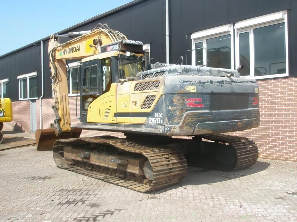 Hyundai HX260LC Pásová rýpadla