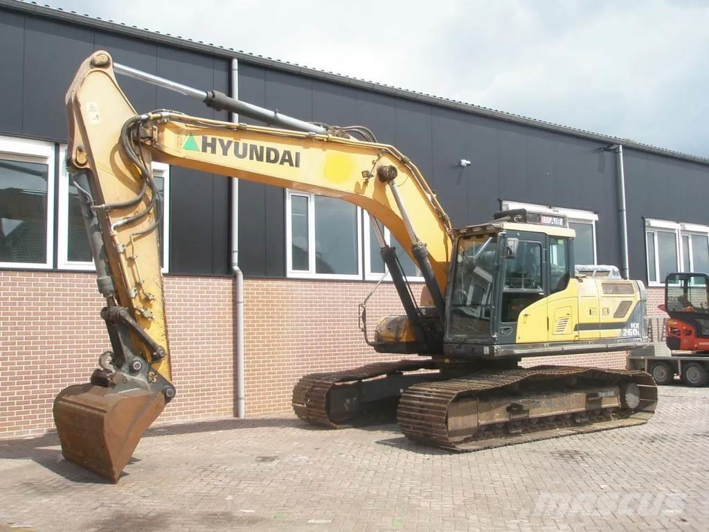 Hyundai HX260LC Pásová rýpadla