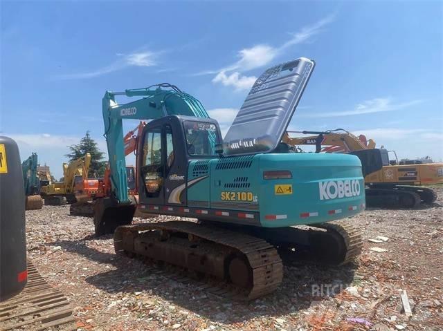 Kobelco SK210D Pásová rýpadla