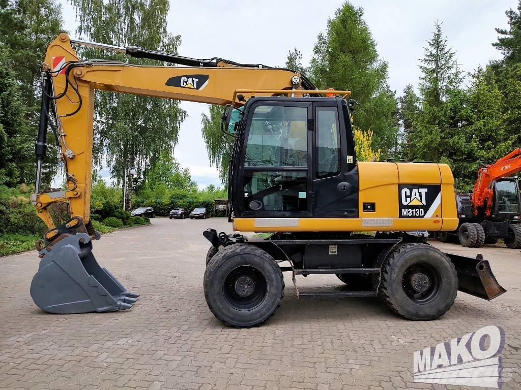 CAT M 313 D Kolová rýpadla