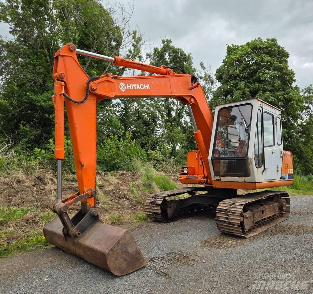Hitachi EX 60-1 Pásová rýpadla