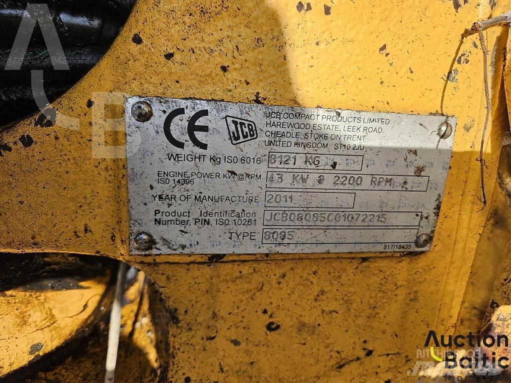 JCB 8085 Midi rýpadla 7t - 12t