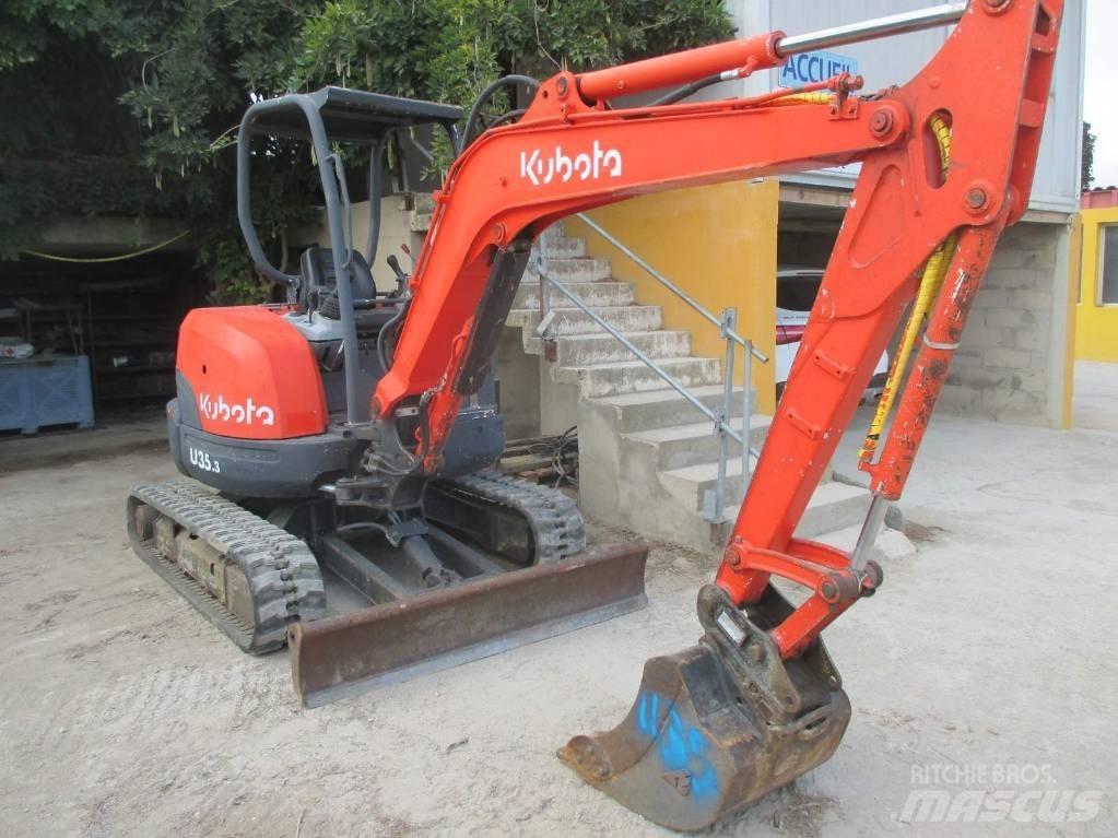 Kubota U 35 Mini rýpadla < 7t