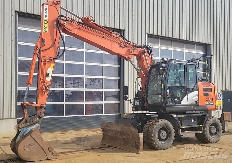 Hitachi ZX 145 Kolová rýpadla