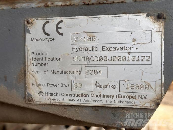 Hitachi ZX180 Speciální bagry