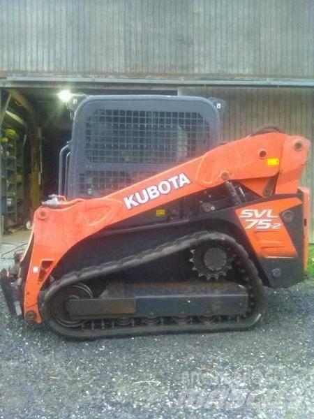 Kubota SVL 75-2 Smykem řízené nakladače
