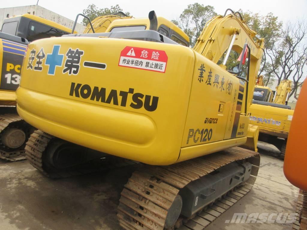 Komatsu PC 120 Pásová rýpadla