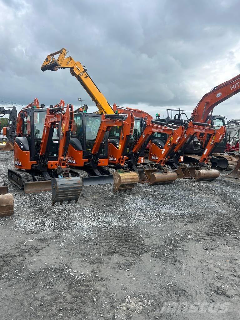 Hitachi ZX 26 U-6 Mini rýpadla < 7t