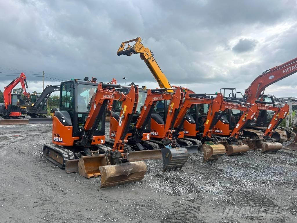 Hitachi ZX 26 U-6 Mini rýpadla < 7t